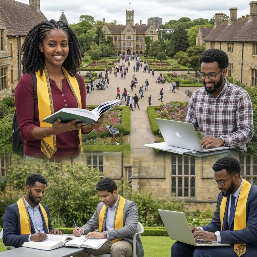 Students on campus
